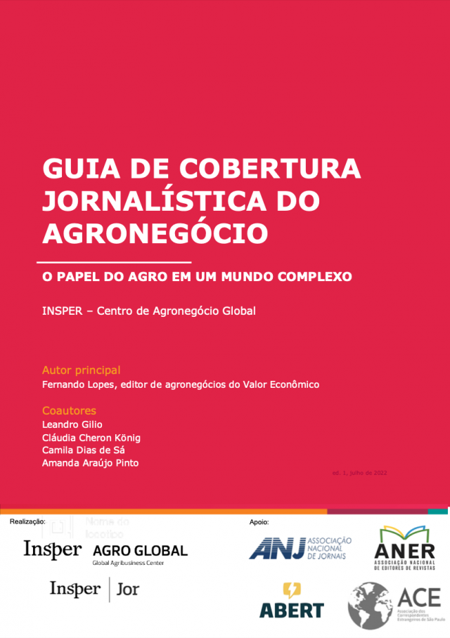 Guia de cobertura jornalística do agronegócio