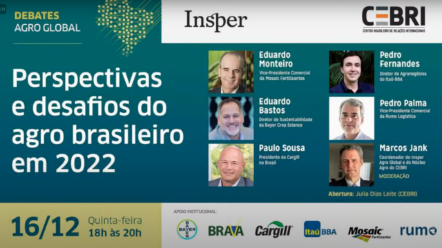 Perspectivas e desafios do agro brasileiro em 2022