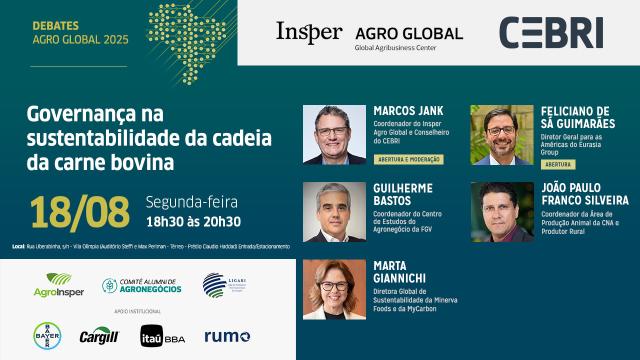 Governança na sustentabilidade da cadeia de carne bovina