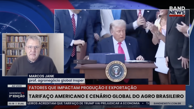 Tarifaço americano e cenário global do agro brasileiro | BandNews TV
