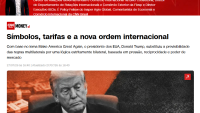 Símbolos, tarifas e a nova ordem internacional