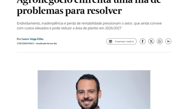 Agronegócio enfrenta uma fila de problemas para resolver