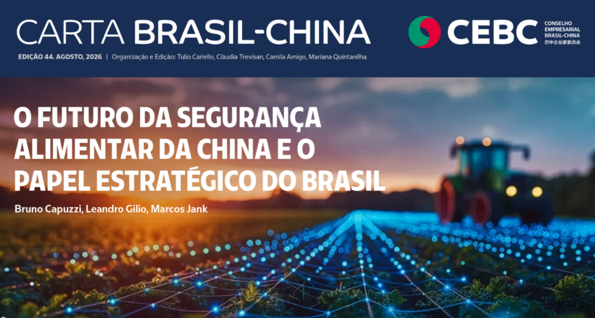 A segurança alimentar da China e o papel do Brasil