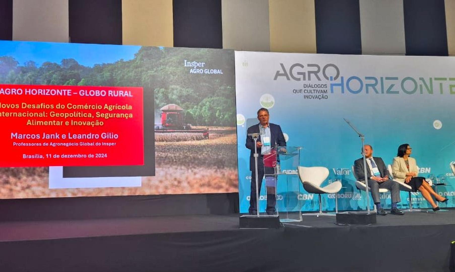 Insper Agro Global apresenta estudo sobre desafios do agronegócio em evento em Brasília