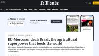 EU-Mercosur deal: Brazil, the agricultural superpower that feeds the world