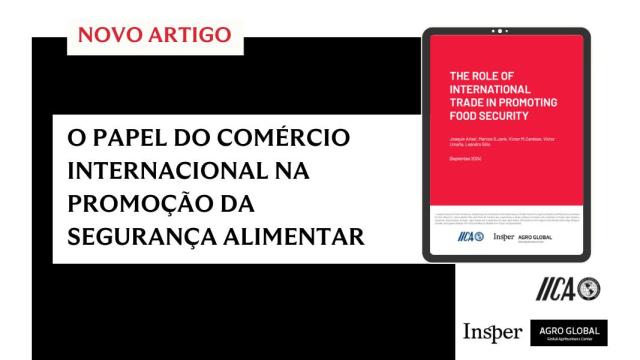 O papel estratégico do comércio na segurança alimentar global